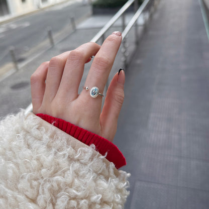 1stone fork ring