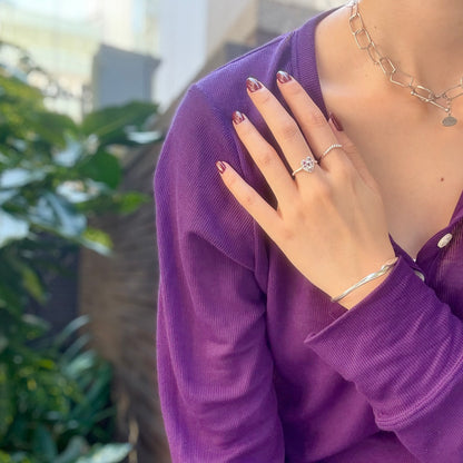 Heart design ring 1
