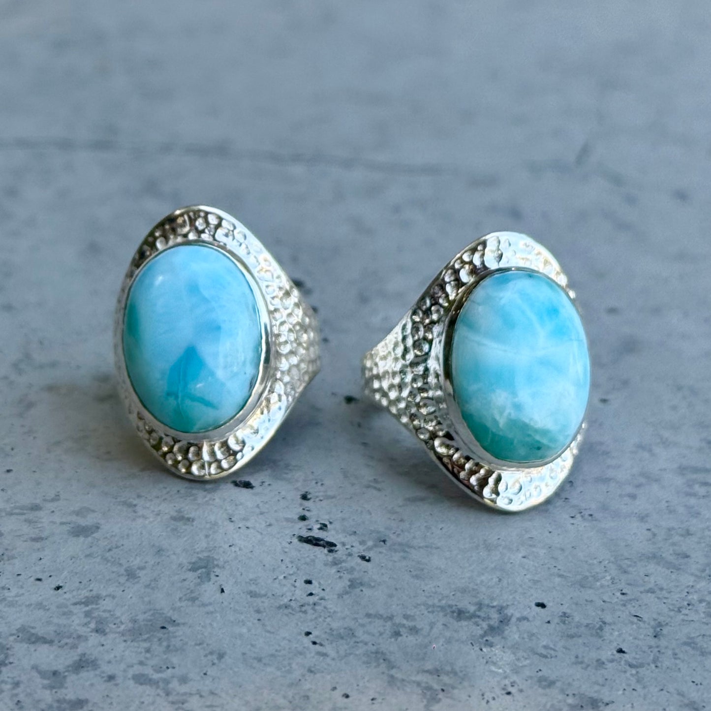 Larimar ring