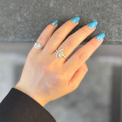 Silver925 design ring 123