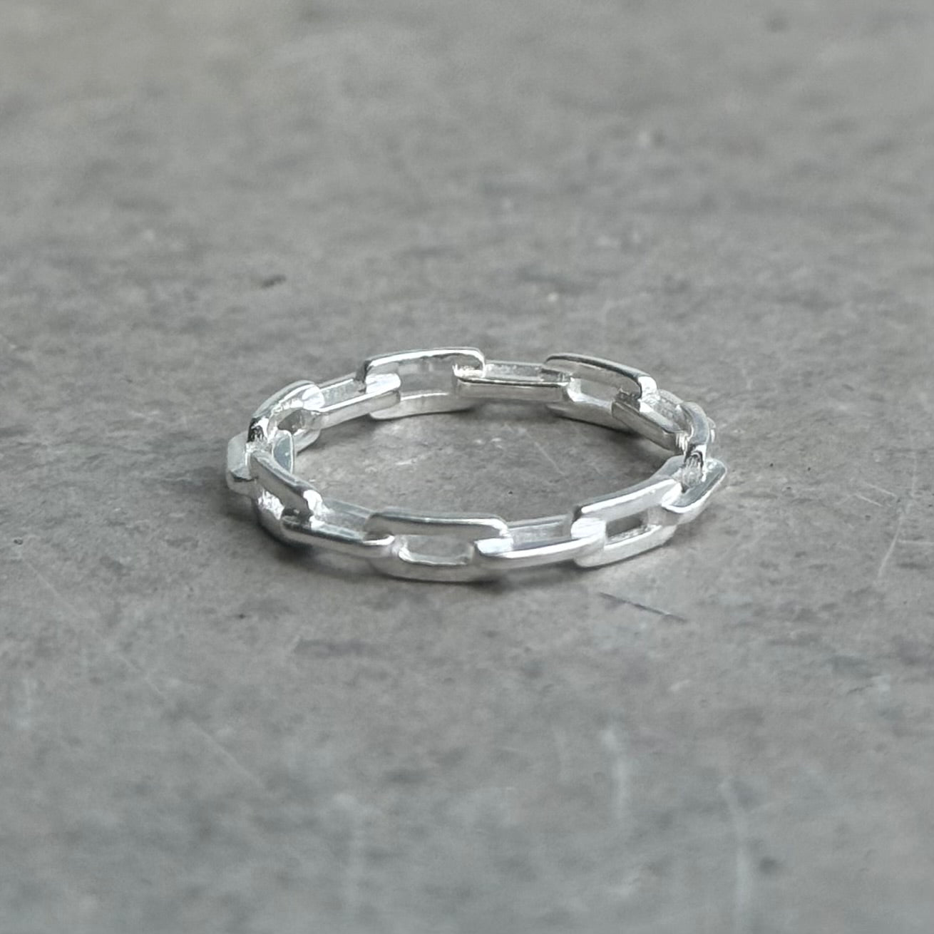 Silver925 plain ring 38