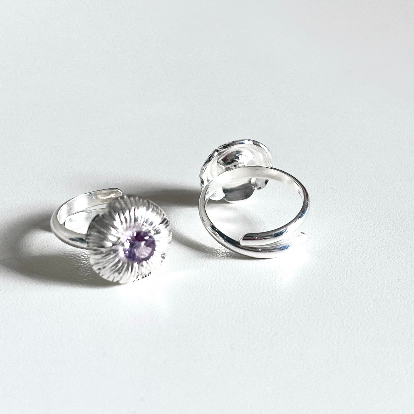 Flower design ring 8