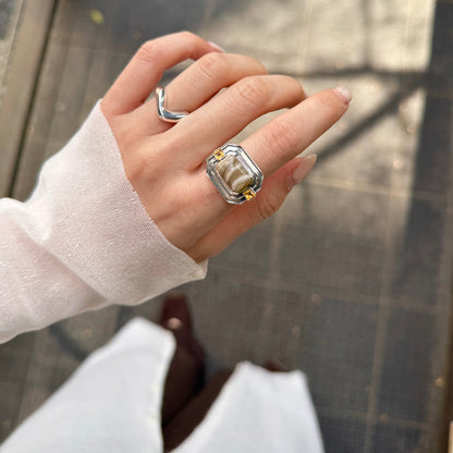Silver925 design ring 93
