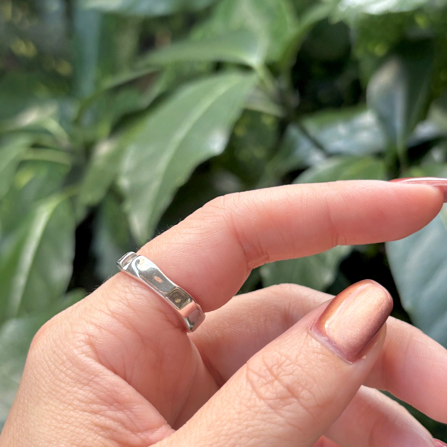 Silver925 plain ring 68
