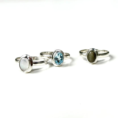 Silver925 1stone ring 4