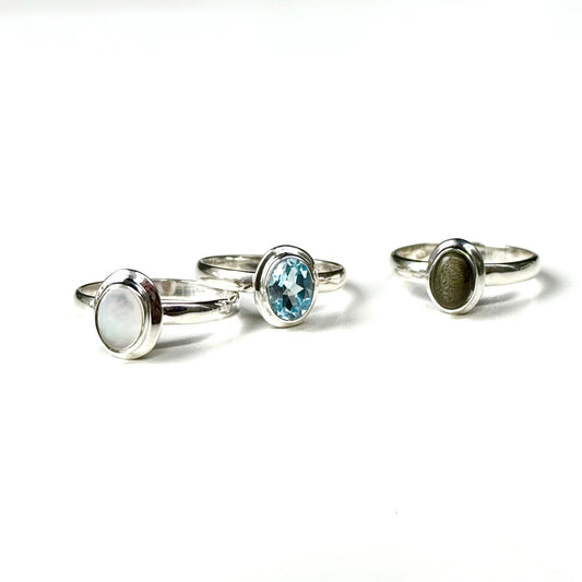 Silver925 1stone ring 4