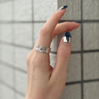 【6/21販売終了】《オンライン先行》Silver925 stacking plain ring