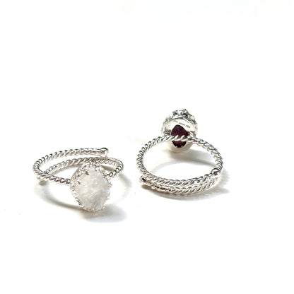 Roughcut ring 5