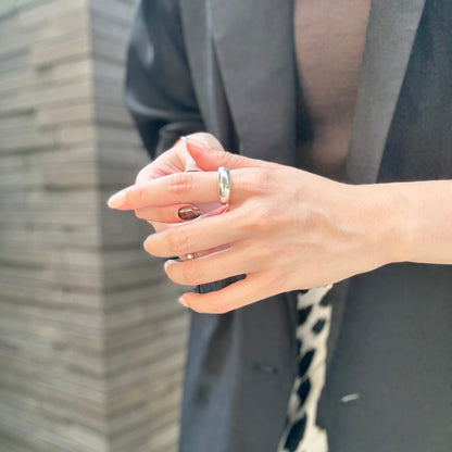 Silver925 plain ring 50