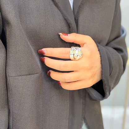 Silver925 plain ring 65