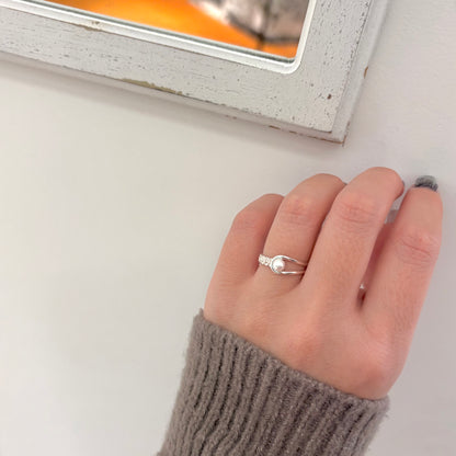 Pearl design ring 11