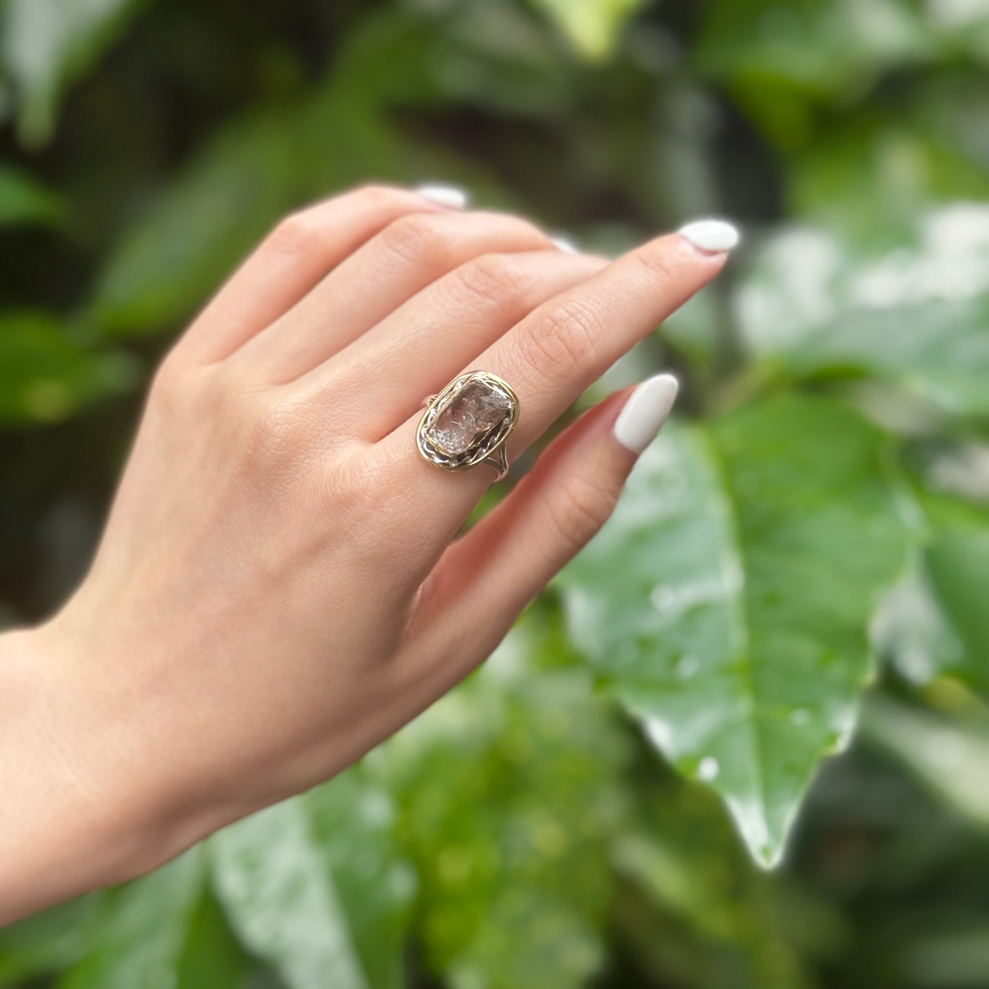 Silver925×Brass design ring 17