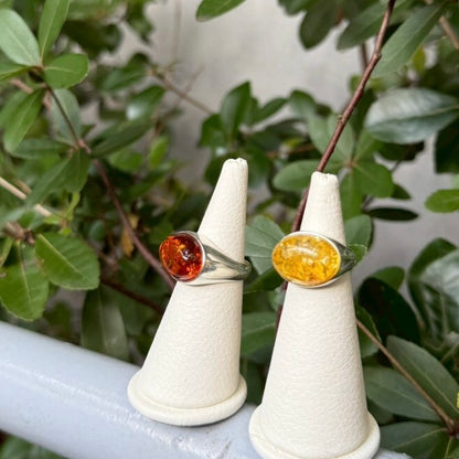 Amber design ring 3