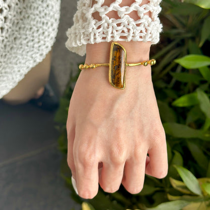 Brass design bangle