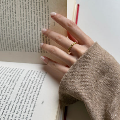 Brass plain ring 60