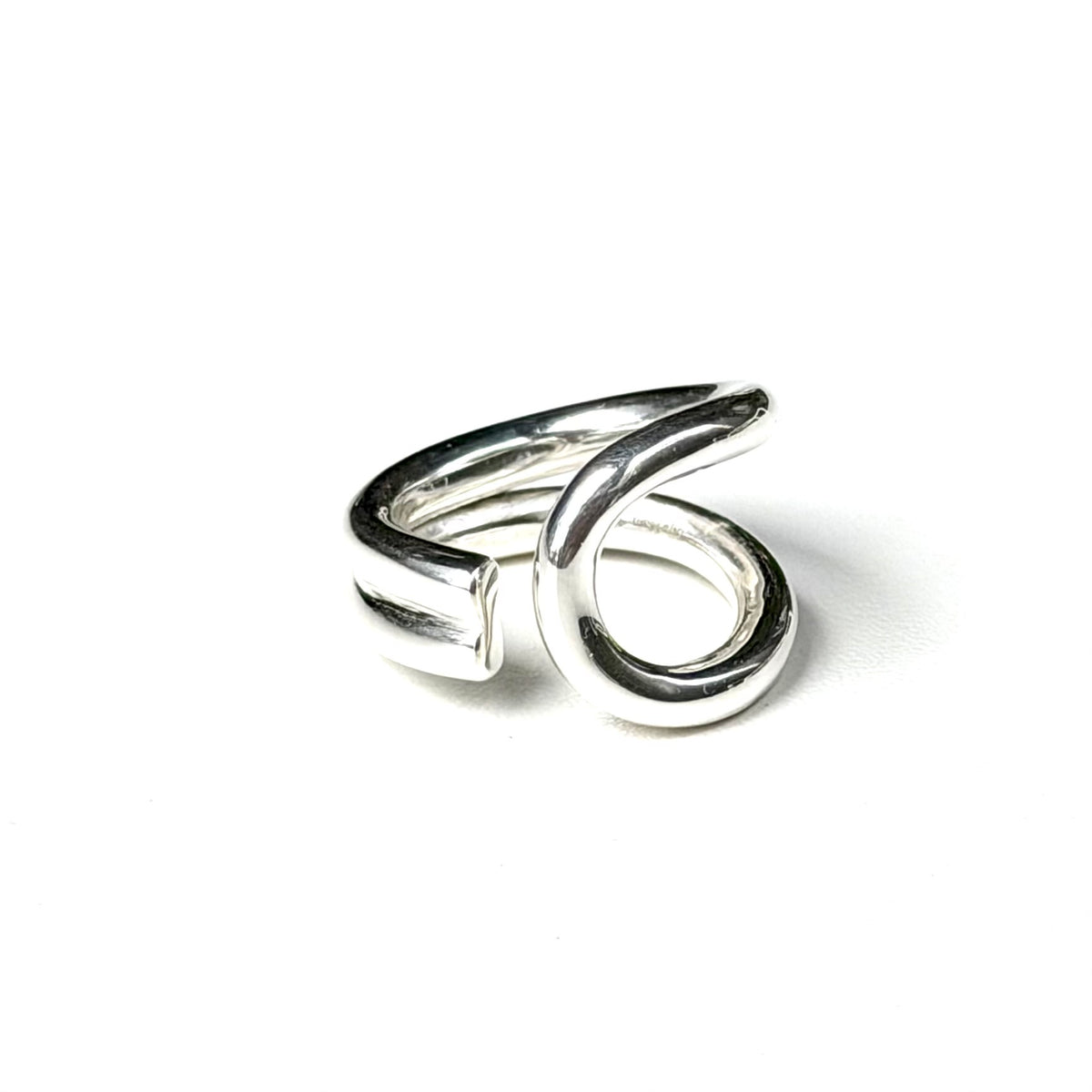 Silver925 plain ring 53