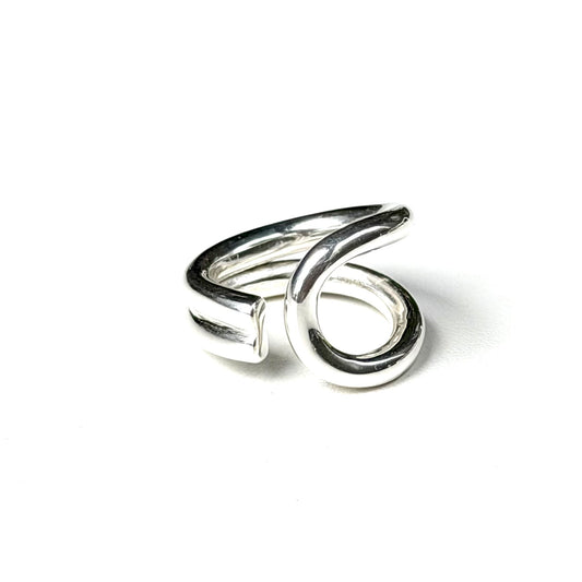 Silver925 plain ring 53