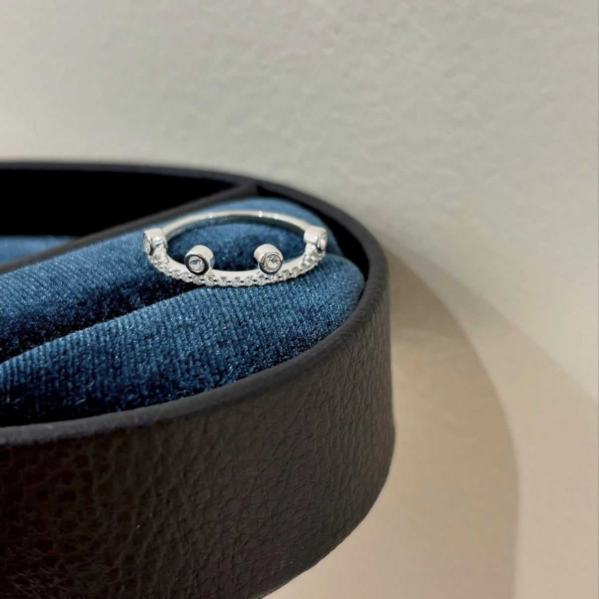 【Biju mam poco】 White topaz ring 3