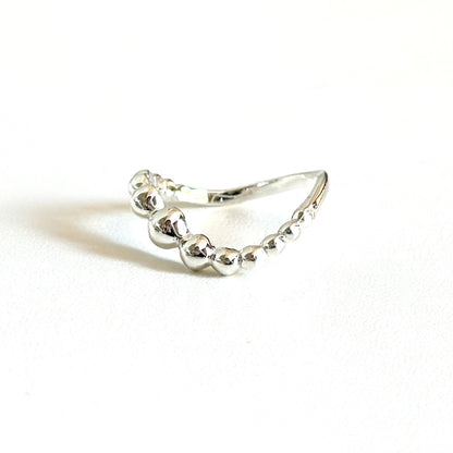 Silver925 plain ring 73