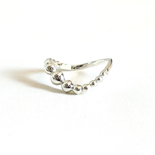 Silver925 plain ring 73