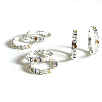【オンライン先行】Moon enamel ring 3