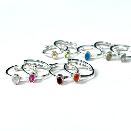 Silver925 petit ring 8
