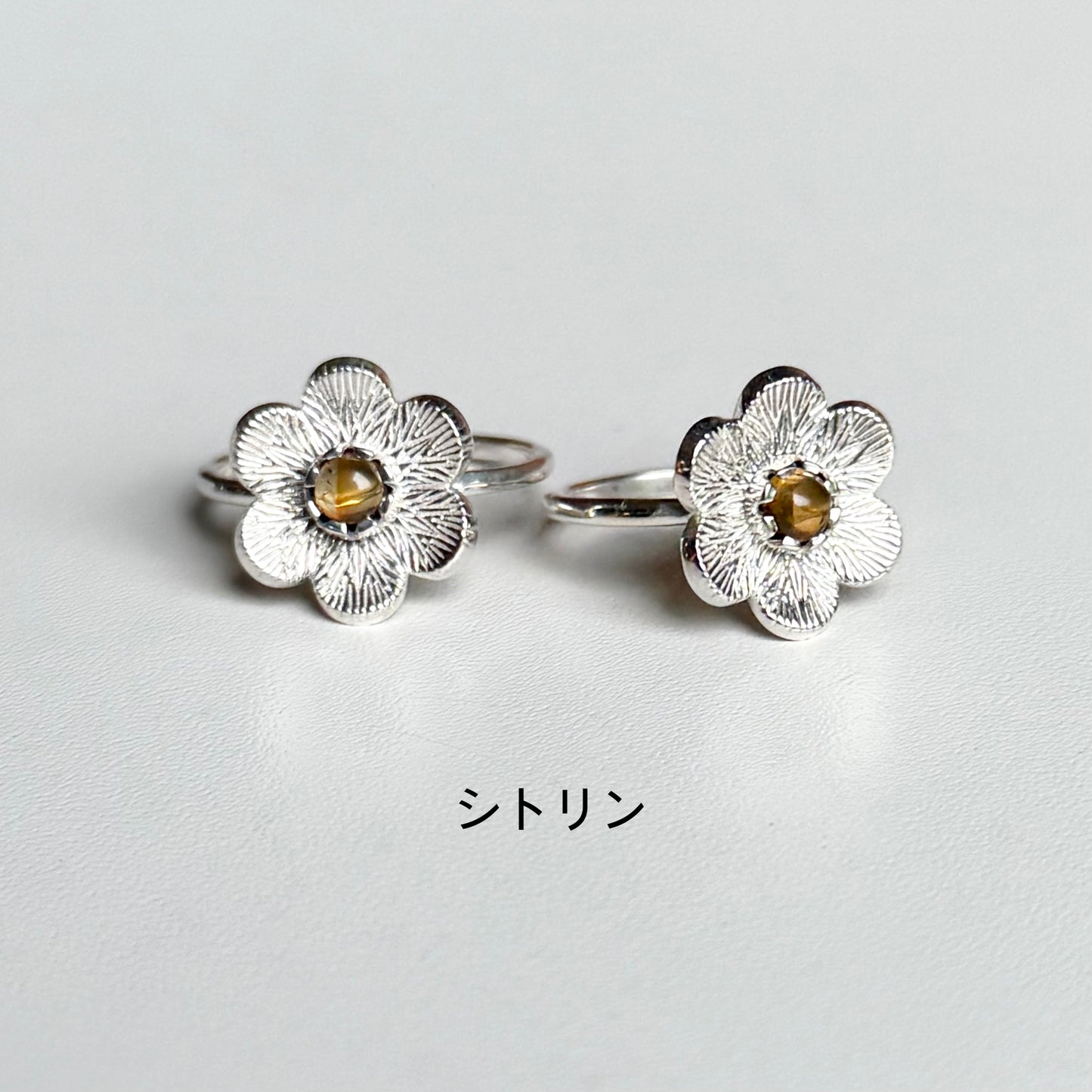 Flower design ring 7