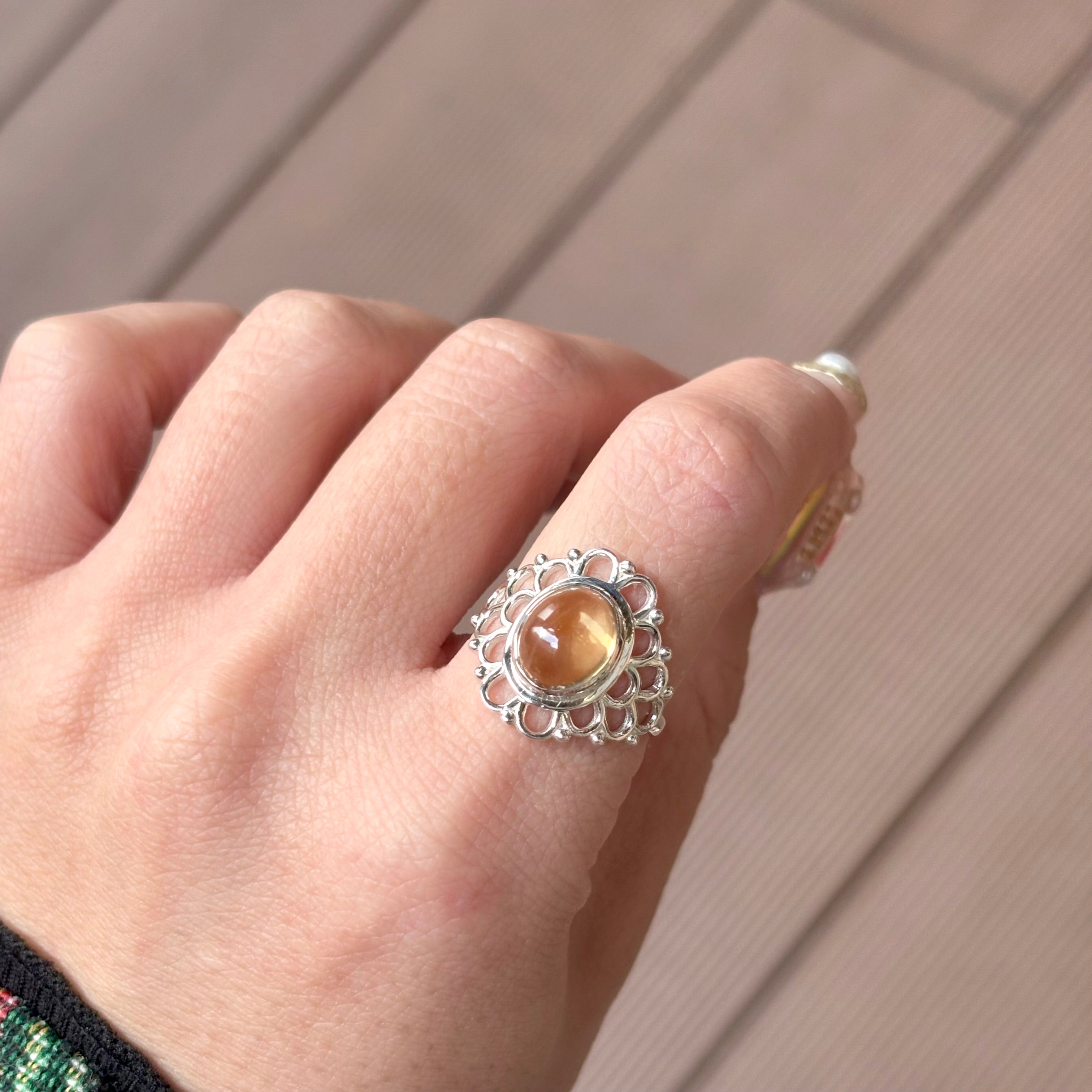 Silver925 design ring 6 – Biju mam