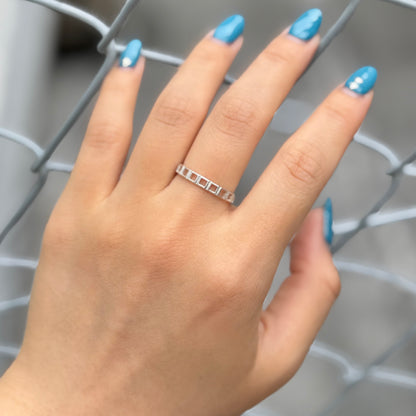 Silver925 plain ring 30