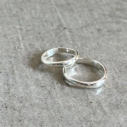 Silver925 plain ring 81