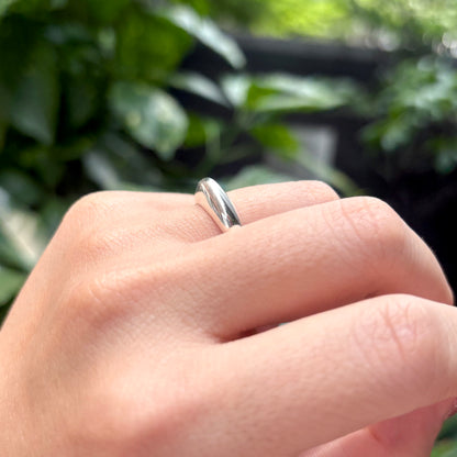 Silver925 plain ring 47