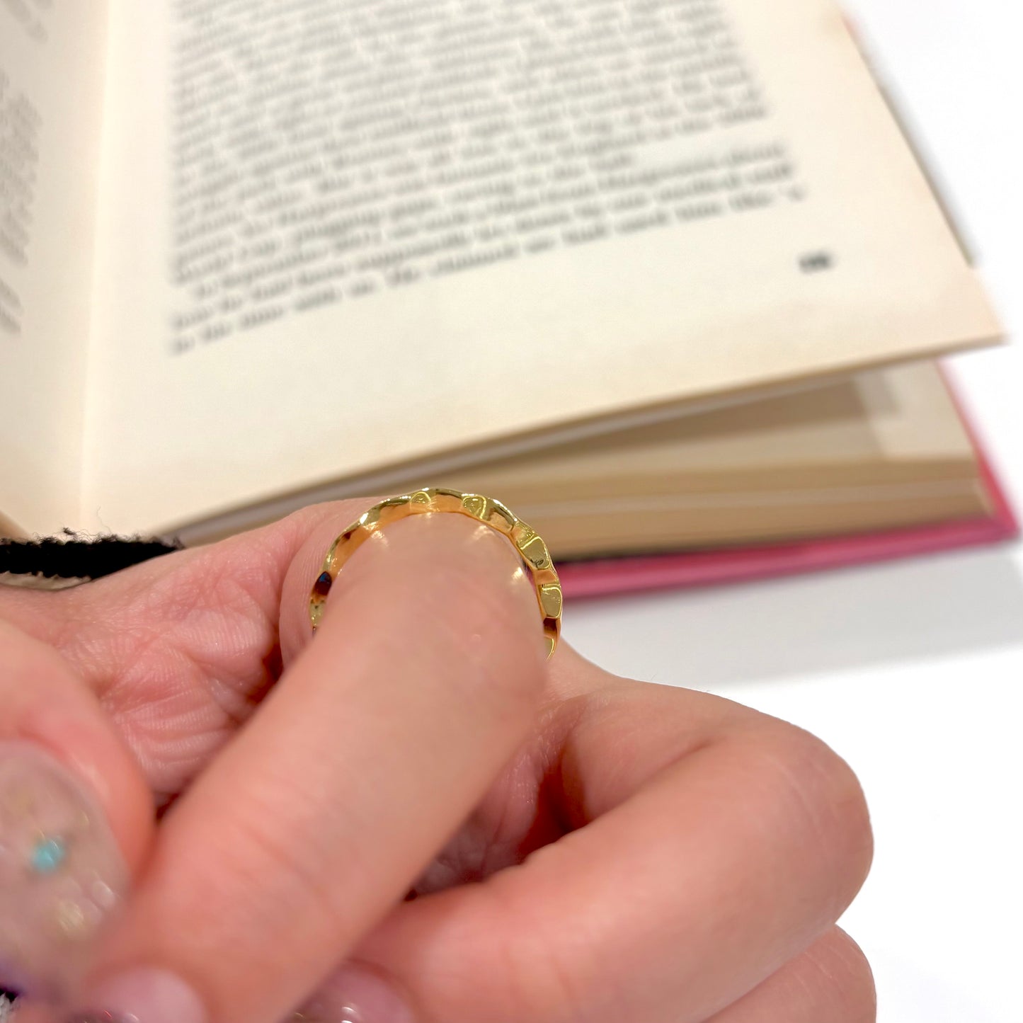 Brass plain ring 43