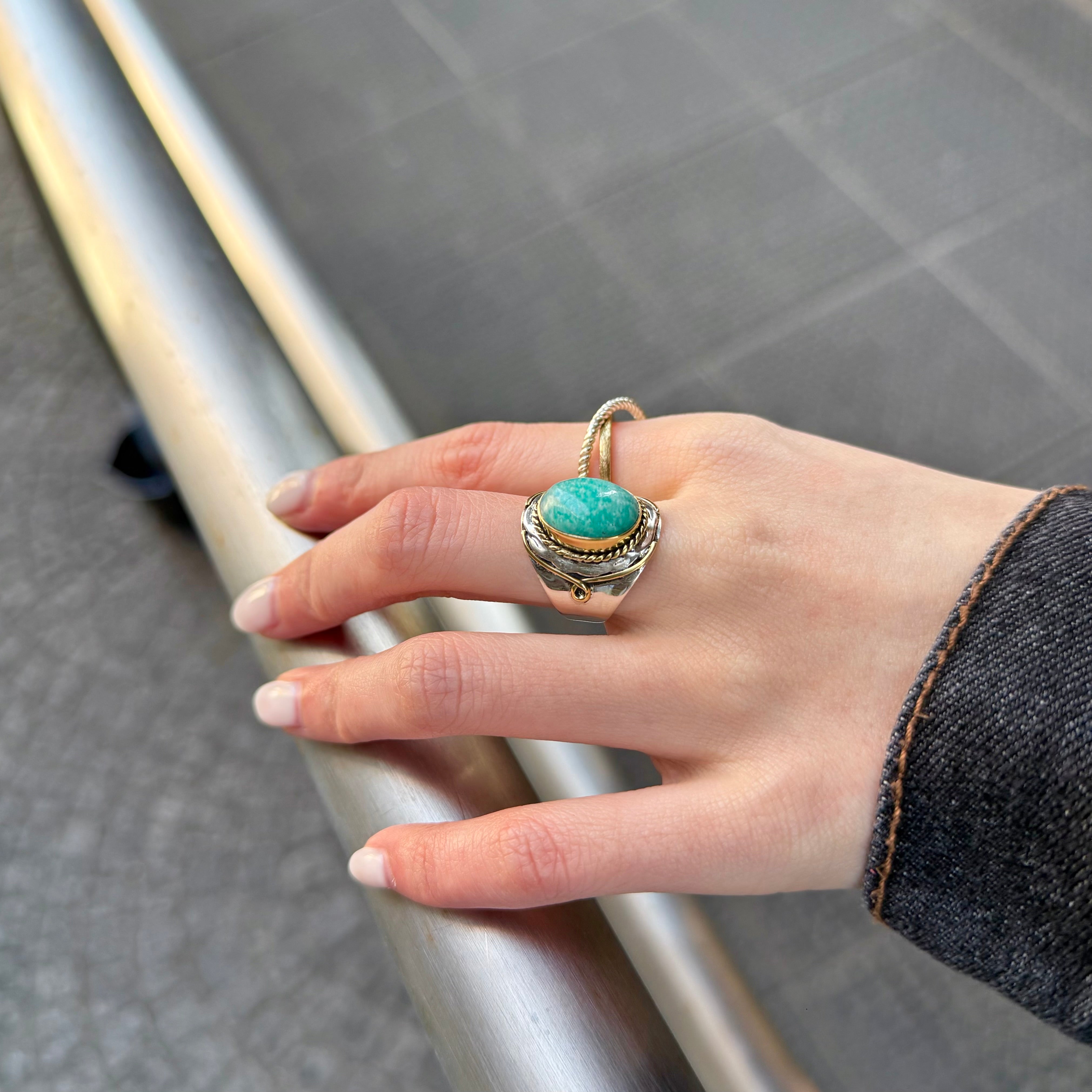 Connect ring〈green〉 – Biju mam