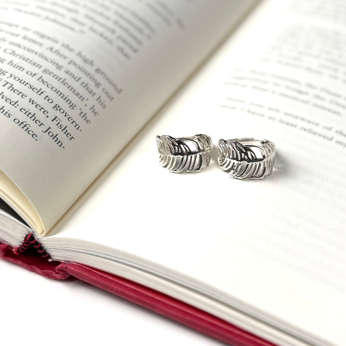 Leaf plain ring 63