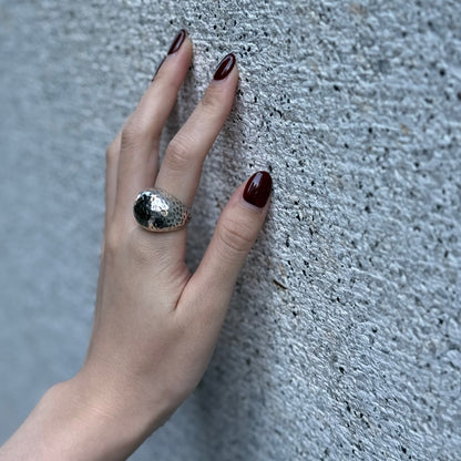 Silver925 plain ring 104