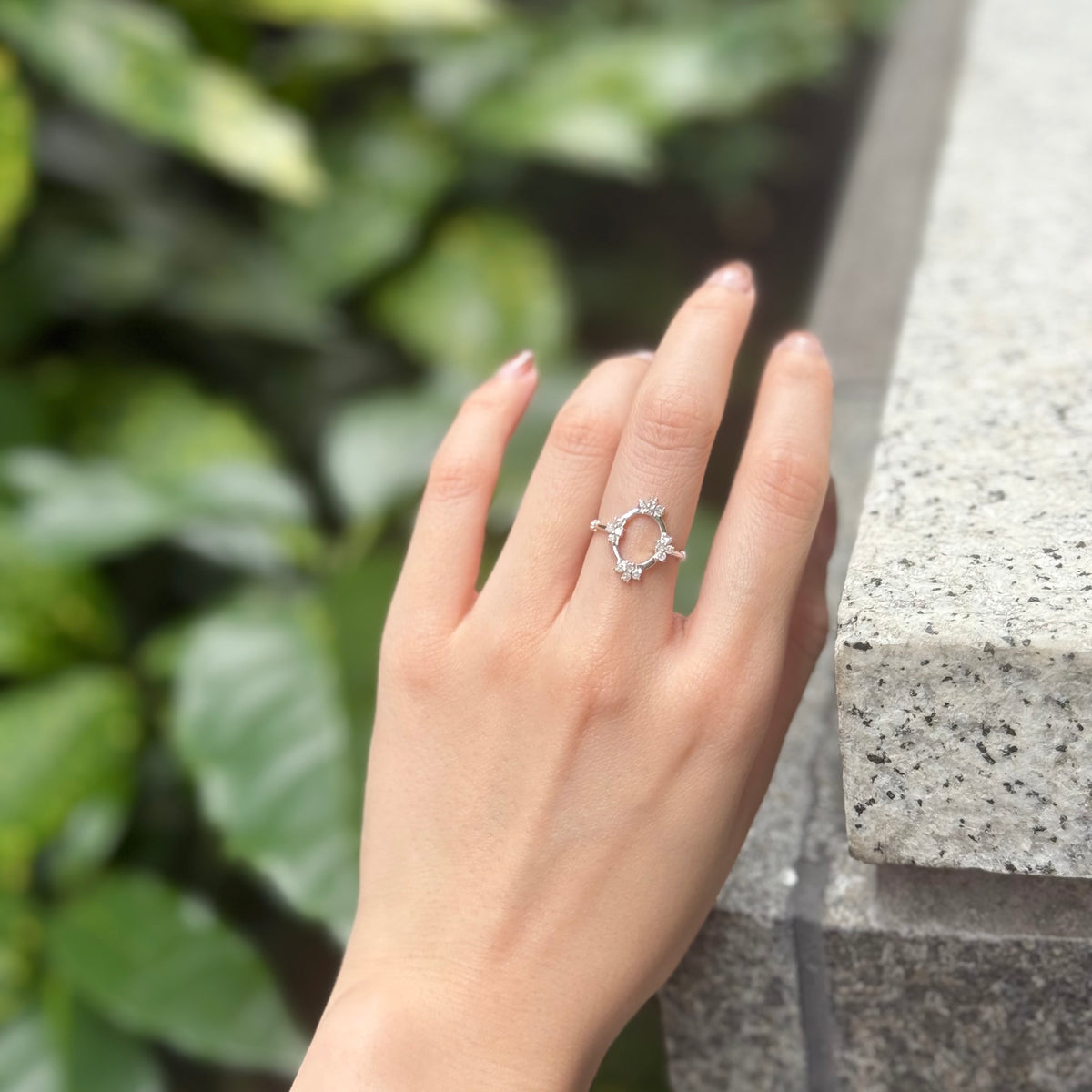 【Biju mam poco】Diamond ring 2