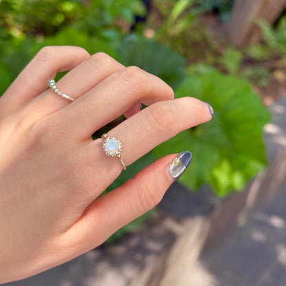 Silver925×Brass design ring 16