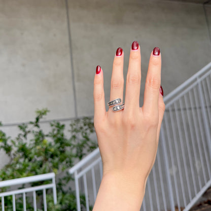 【Biju mam poco】Silver925 plain ring