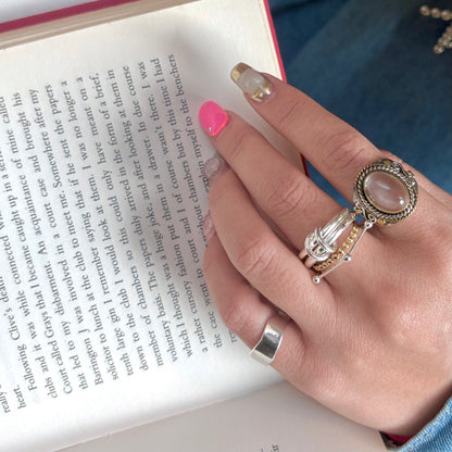 Silver925 plain ring 141