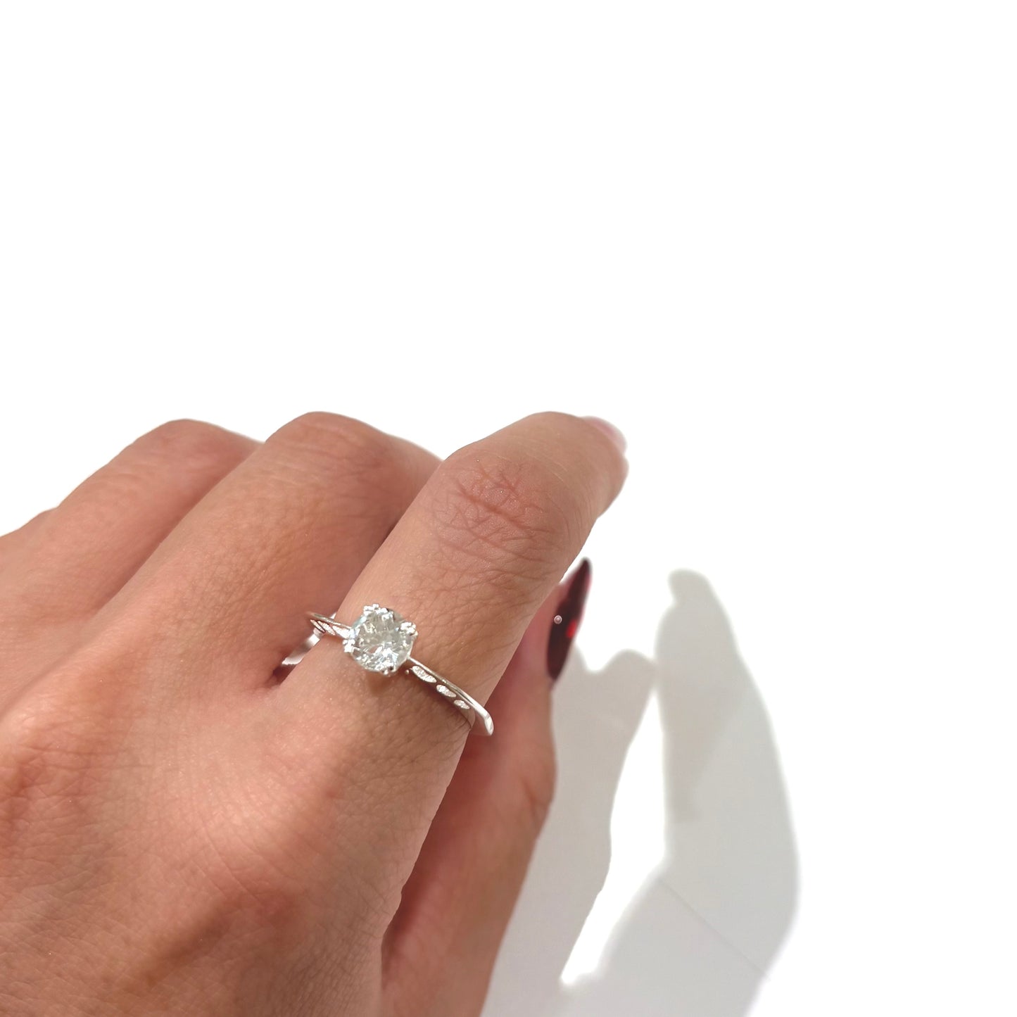 Heart design ring 〈Crystal〉