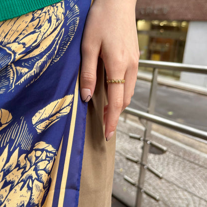 Brass plain ring 62
