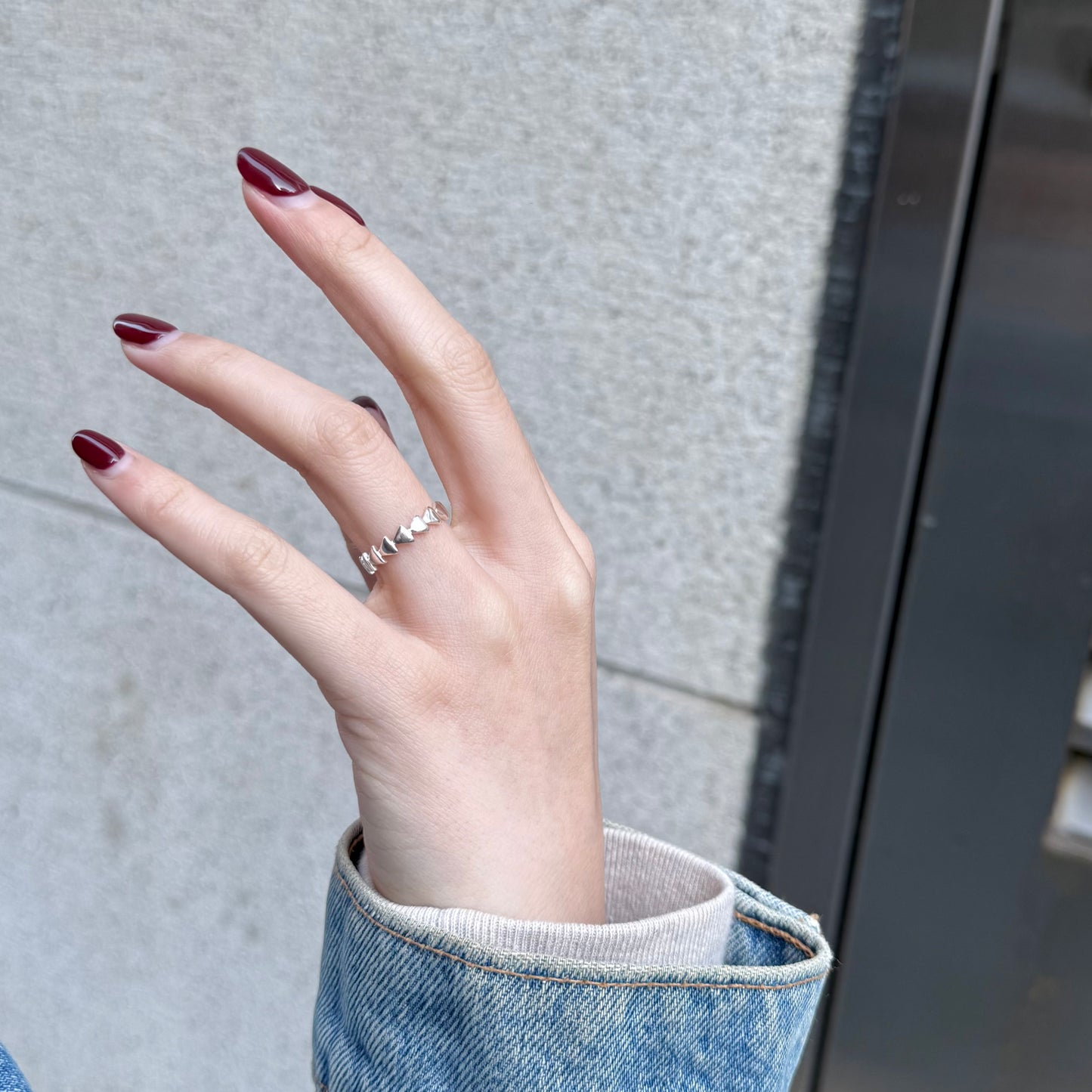 Silver925 plain ring 104