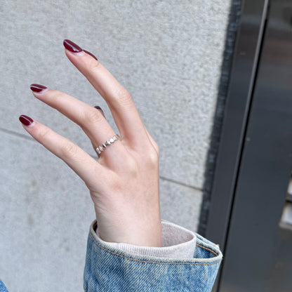 Silver925 plain ring 104