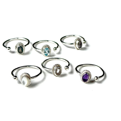 1stone fork ring