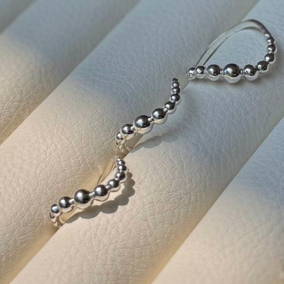 Silver925 plain ring 73