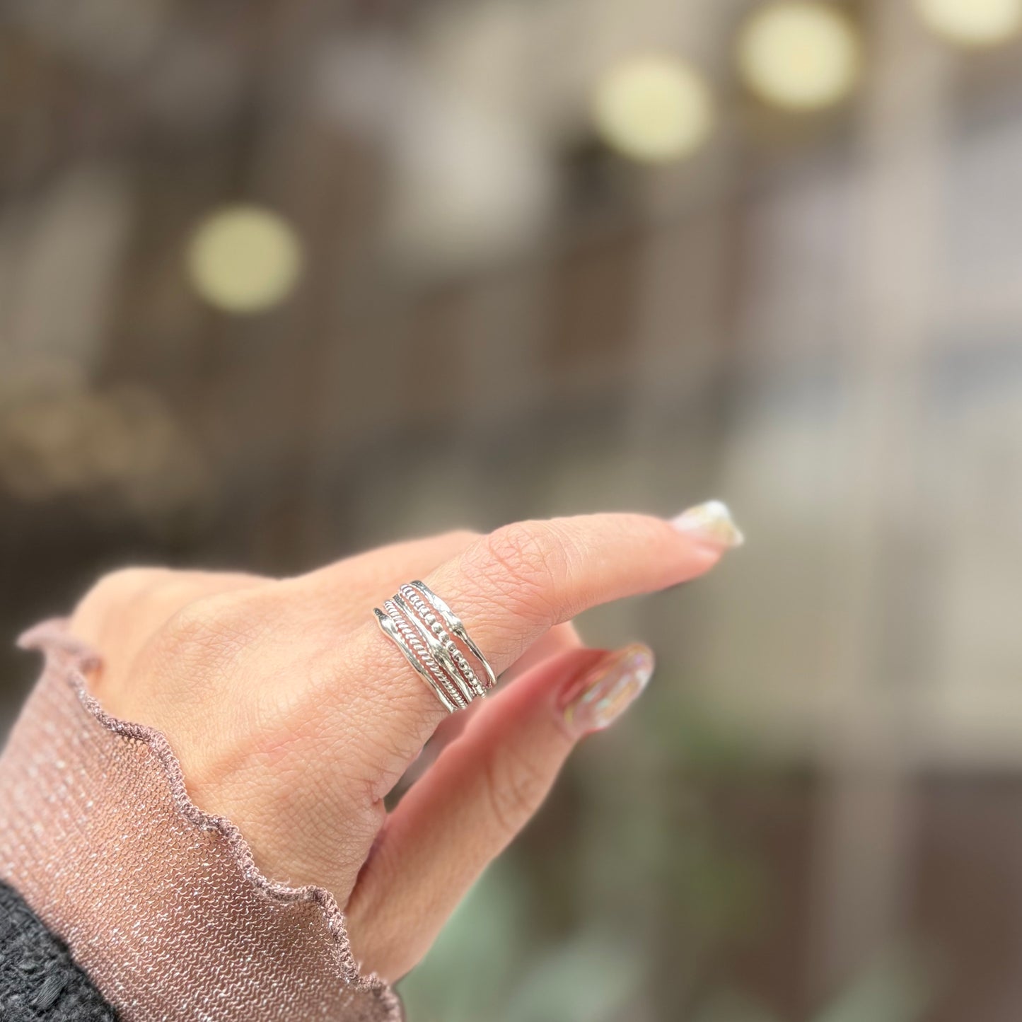 Stacking plain ring  1