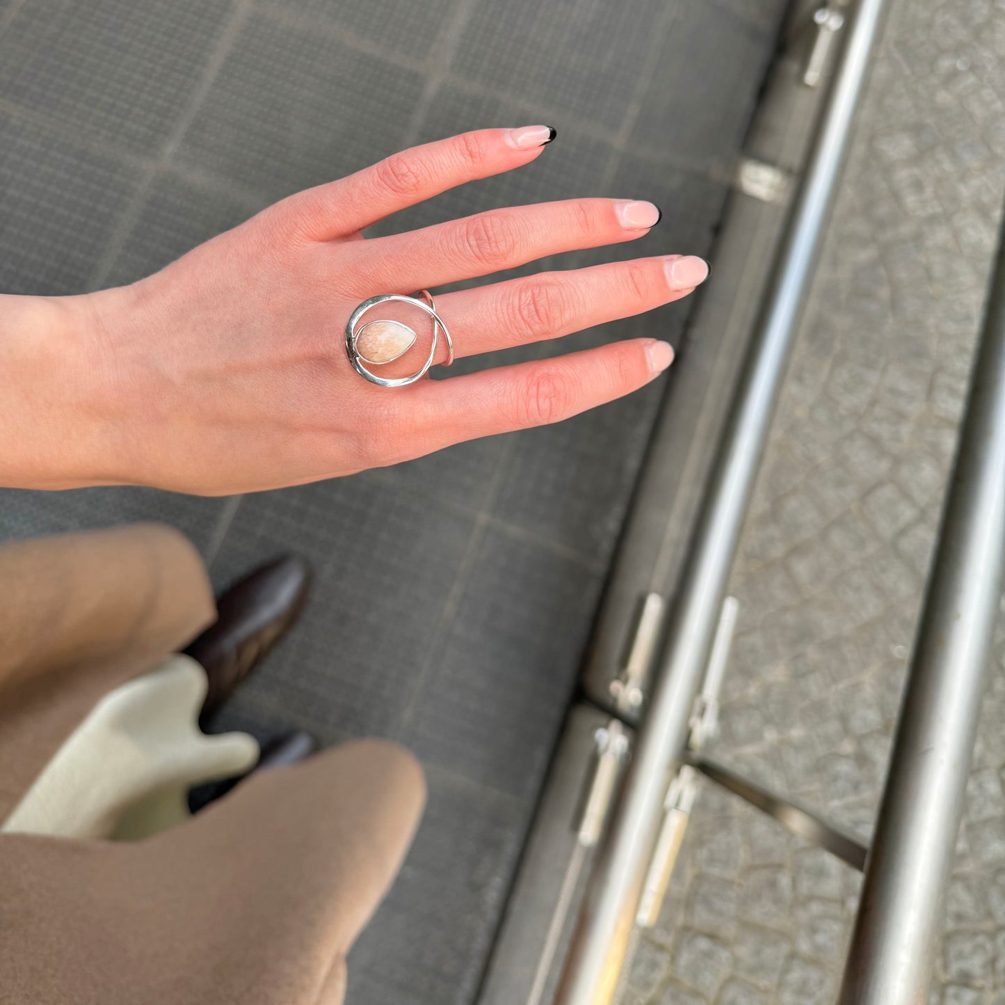 Silver925 design ring 85