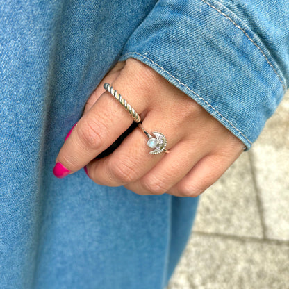 Moon design ring 1