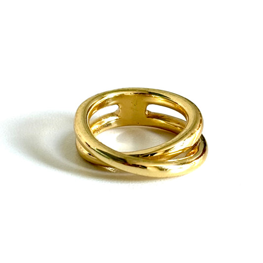 Brass plain ring 36