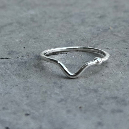 Silver925 plain ring 22